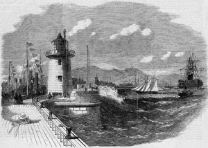 Great Eastern at Holyhead, 1859