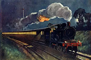 Anglian Prints: Great Eastern Railway Train, East Anglian Express