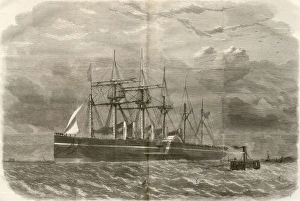 Images Dated 6th July 2011: Great Eastern steamship, 1857