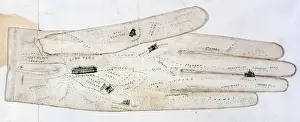 Souvenirs Prints: Great Exhibition glove