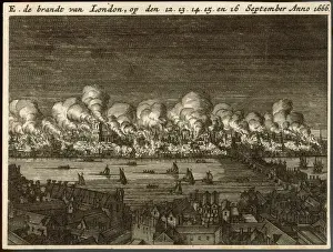 Bank Prints: Great Fire of London