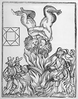 1666 Prints: Great fire of London prediction