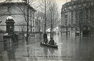 Seine Prints: The Great Flood in Paris, France
