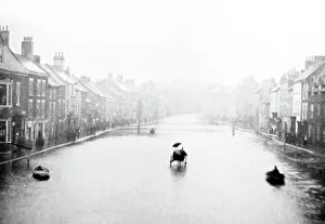 The Great Flood in Yarm on Tees in 1881