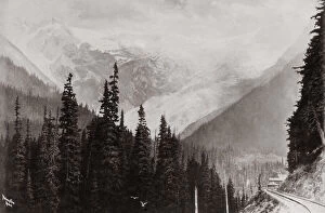 Glacier Gallery: Great Glacier, Selkirk Mountains, Canada, c.1890