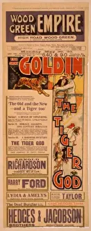 The great Goldin presenting the tiger god