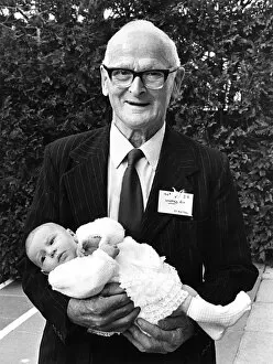 Great-grandfather with great-grandson