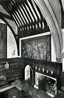 Ightham Prints: The Great Hall, Ightham Mote, Kent