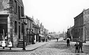 Harwood Prints: Great Harwood Queen Street early 1900s