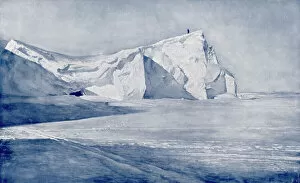 Amundsen Gallery: The Great Ice Barrier, Antarctica, 1911