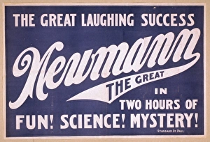 The great laughing success, Newmann the Great in two hours o The great laughing success, Newmann the Great in two hours o