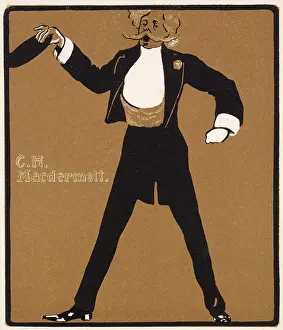 Macdermott Prints: THE GREAT MACDERMOTT (Gilbert Hastings Farrell) (1845 - 1901)