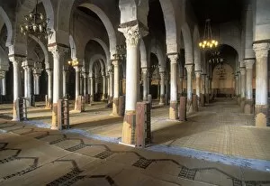 Qayrawan Collection: Great Mosque of Kairouan. 836-872. TUNISIA. Qayrawan