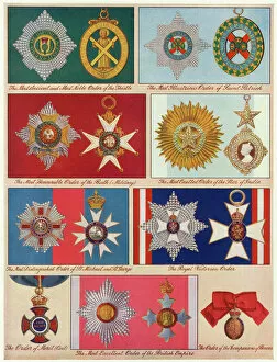 1937 Collection: Great Orders of Knighthood and other high decorations