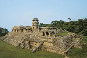Palenque Prints: Great Palace. 650-770. MEXICO. CHIAPAS. Palenque