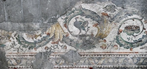 Images Dated 14th December 2013: Great Palace Mosaic Museum. Byzantine style. Istanbul. Turke