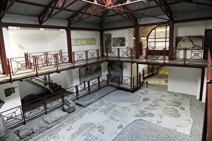 Images Dated 14th December 2013: Great Palace Mosaic Museum. Interior. Istanbul
