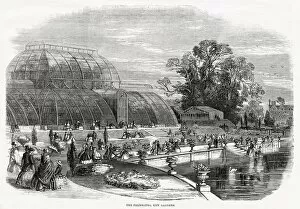 Images Dated 10th March 2020: The Great Palm House, Kew Gardens 1859
