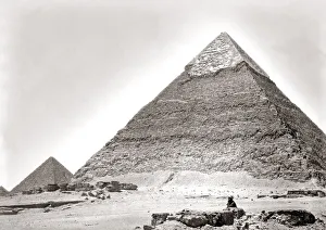 Pyramid Prints: Great Pyramid, Giza, Egypt, c. 1880 s