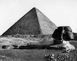 Sphinx Gallery: Great Pyramid of Giza and Sphinx, Egypt
