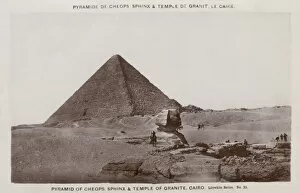 Sphinx Gallery: Great Pyramid and Great Sphinx of Giza, Egypt