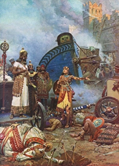 Images Dated 5th April 2016: Great Queens of the Past No 2 - Semiramis of Nineveh