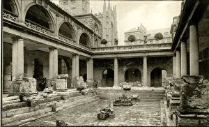 Images Dated 22nd August 2019: The Great Roman Bath, Bath