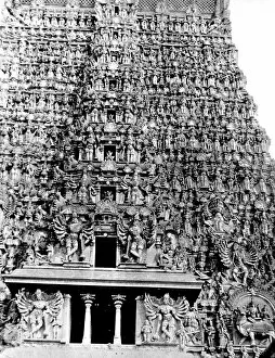 The Great Temple of Madura, India, 1930