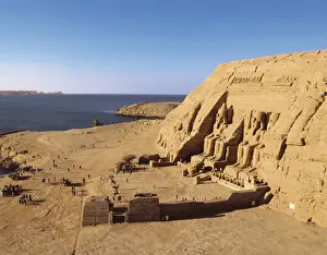 Great Temple of Rameses II. EGYPT. ASWAN. Abu