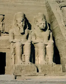 Great Temple of Rameses II. EGYPT. ASWAN. Abu