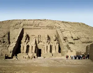 Great Temple of Rameses II. EGYPT. ASWAN. Abu