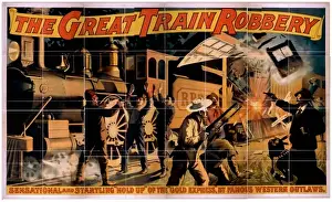 Robbery Prints: The great train robbery