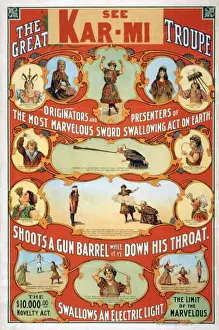 Marvelous Prints: The great Victorina Troupe originators and presenters of