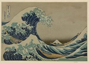 Images Dated 9th May 2012: The great wave off shore of Kanagawa