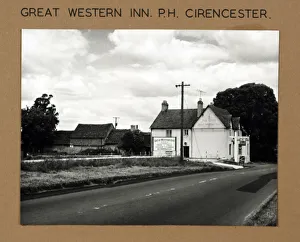 Cirencester Prints: Great Western Inn, Cirencester, Gloucestershire