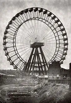 The Great Wheel built for Empire of India Exhibition London The Great Wheel built for Empire of India Exhibition London