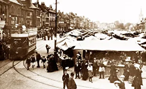 Great Yarmouth Market Place early 1900s