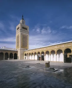 Tunisians Prints: Great Zitouna Mosque or Mosque of the Olive Tree