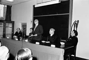 Images Dated 31st May 1960: Greater London Council (GLC)-LFB Press Conference