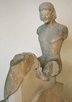 Horseman Gallery: Greece. Archaic Period. Rampin Rider. C. 550 BC