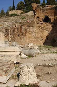 Images Dated 15th June 2007: Greece. Argos. Roman Baths