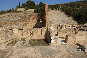 Images Dated 15th June 2007: Greece. Argos. Roman Baths and Theatre