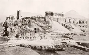 Grecian Prints: Greece, Athens, the Acropolis