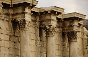Emperor Gallery: Greece. Athens. Hadrians Library. Created by Roman Emperor
