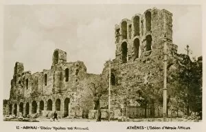 Ampitheatre Collection: Greece - Athens - Odeon of Herodes Atticus