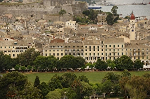 Images Dated 8th June 2007: Greece. Corfu (Kerkyra). View of the city. Ionian Islands
