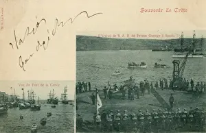 Greece, Crete - Arrival of Prince George