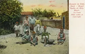 Greece, Crete - Chania - Arab Street children