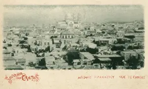Greece, Crete - Iraklion (Heraklion) - rooftops