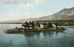 Light Weight Prints: Greece - Crossing the Canal at Corinth